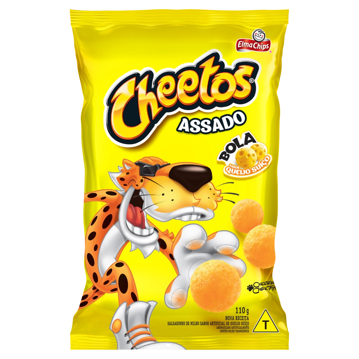 Salgadinho de Milho Bola Queijo Suiço Elma Chips Cheetos 110g