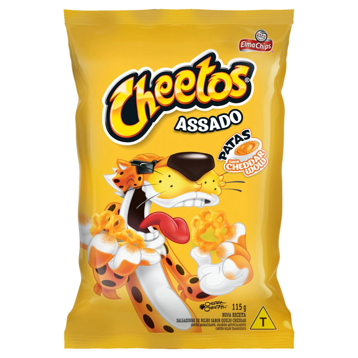 Salgadinho de Cheddar Cheetos Patas 115g