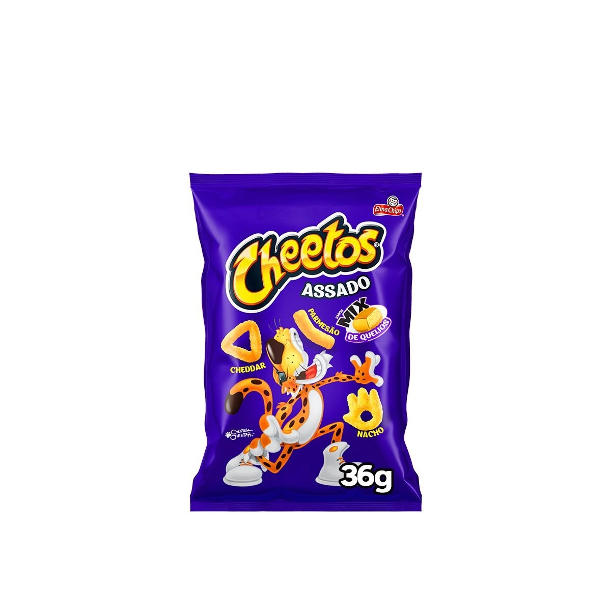 Salgadinho De Milho Mix De Queijos Elma Chips Cheetos Pacote 36g