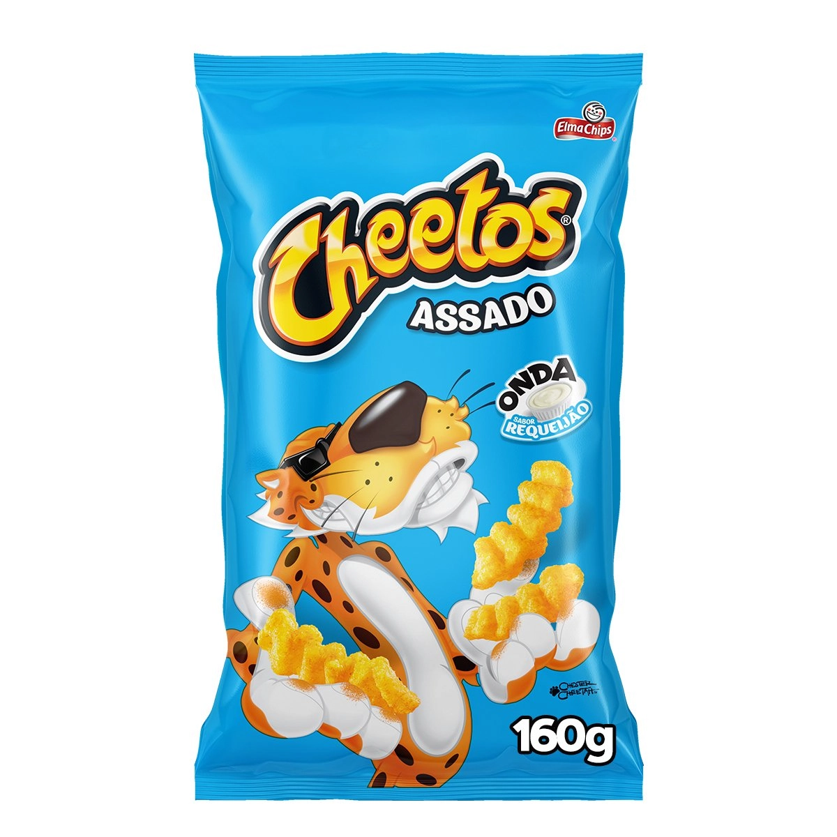 Salgadinho De Milho Onda Requeijão Elma Chips Cheetos Pacote 160g