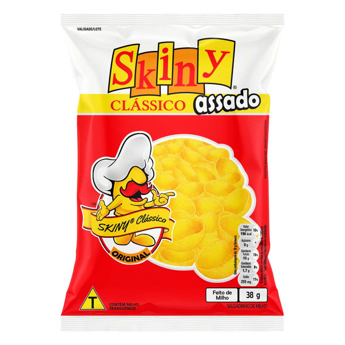 Salgadinho De Milho Original Skiny Pacote 35g