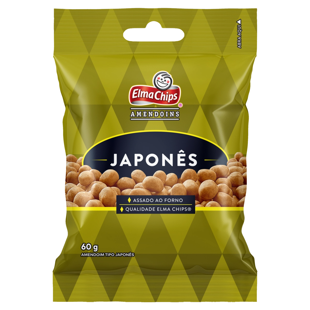Amendoim Japonês Elma Chips Pacote 60g