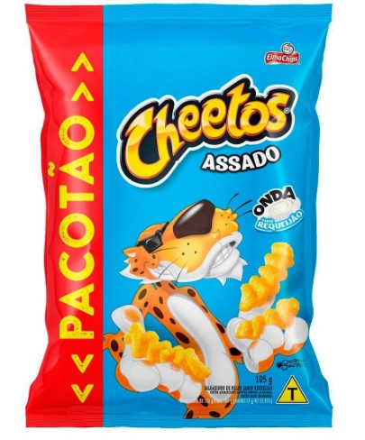 Salgadinho De Milho Onda Requeijão Elma Chips Cheetos Pacotão 105g