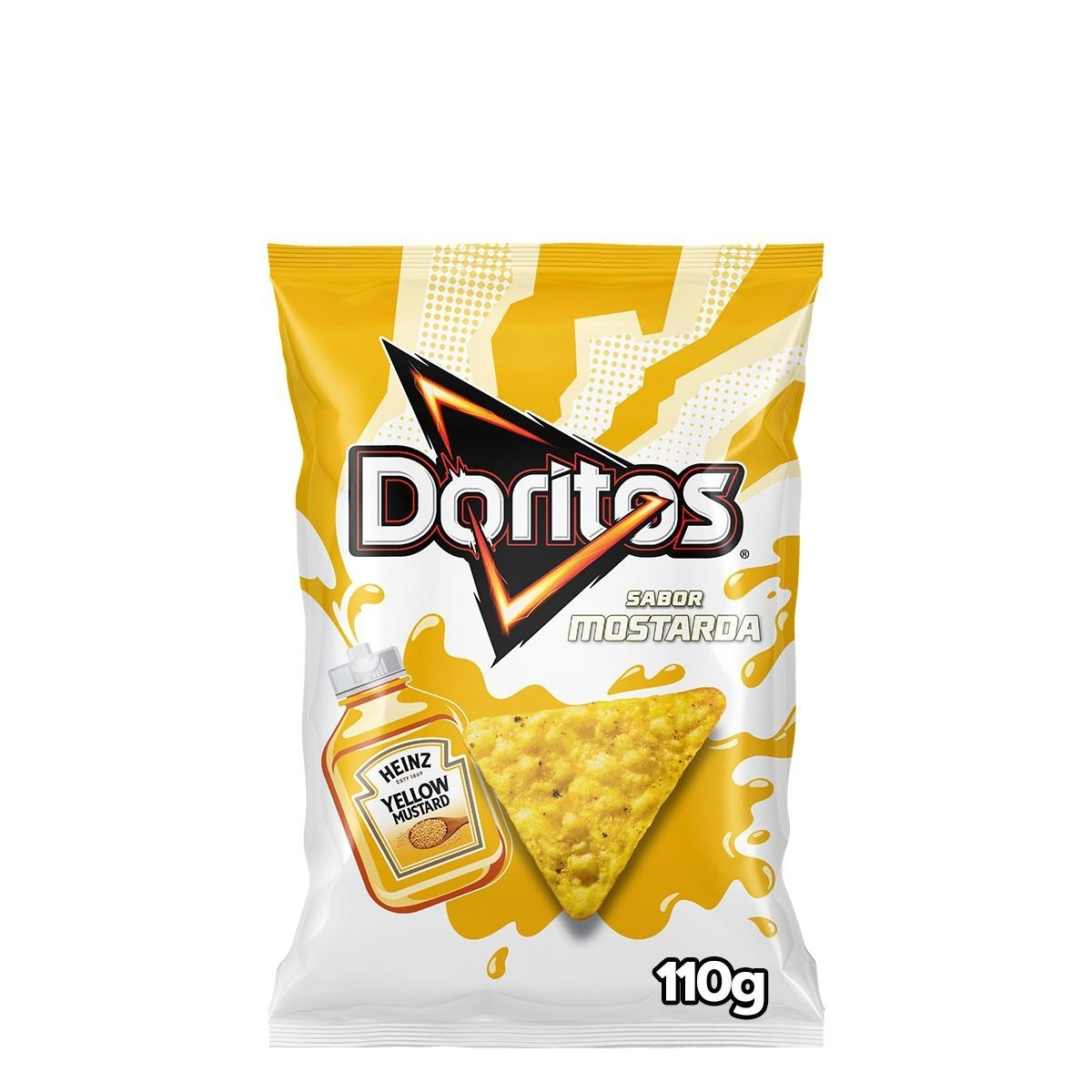 Salgadinho de Milho Mostarda Doritos Pacote 110g