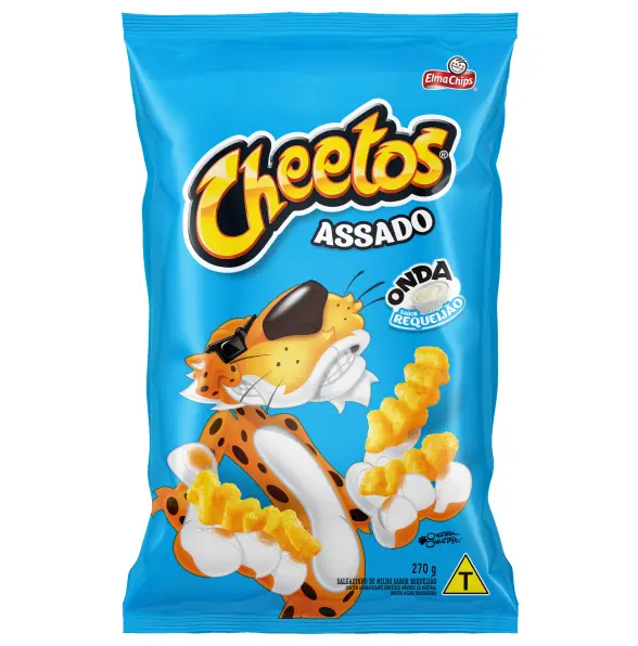 Salgadinho De Milho Onda Requeijão Cheetos Pacote 250g
