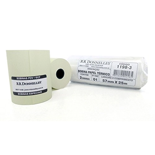 Bobina Pdv 2v 76mm X 22m Branca C/2 1149