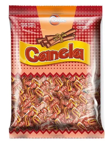 Bala Dura Canela Toffano 1x500g