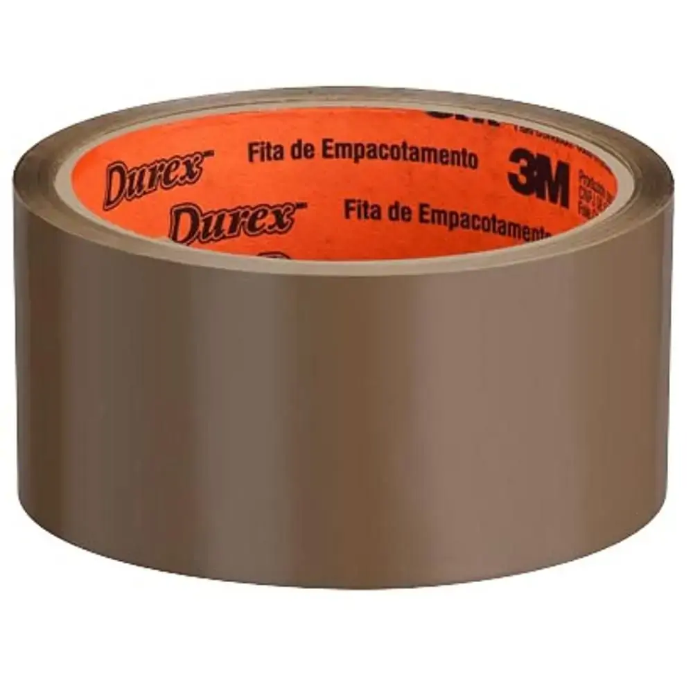 Fita De Empacotamento Adelbras Marrom 45mm X 40m Un
