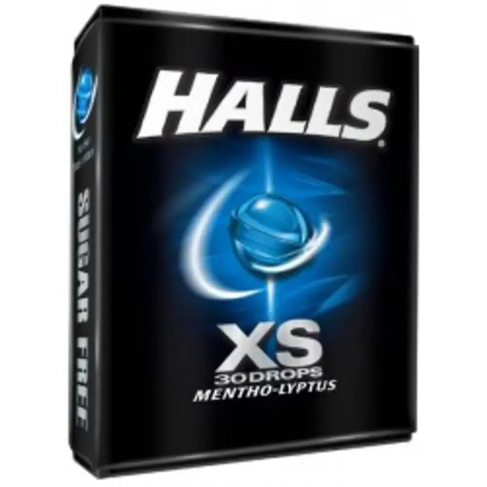 Drops Halls Xs Menthol 17gr