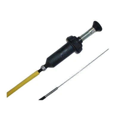 Cabo do Estrangulador Botão Preto 788mm - CABOVEL 12110