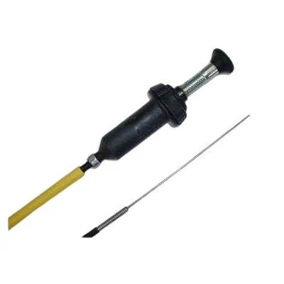 Cabo do Estrangulador Botão Preto 425mm - CABOVEL 126032