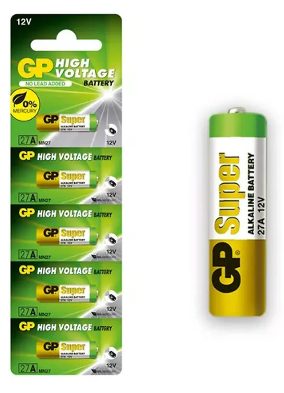 Bateria Pilha 12v Alcalina 27a Cartela Com 5 Unidades