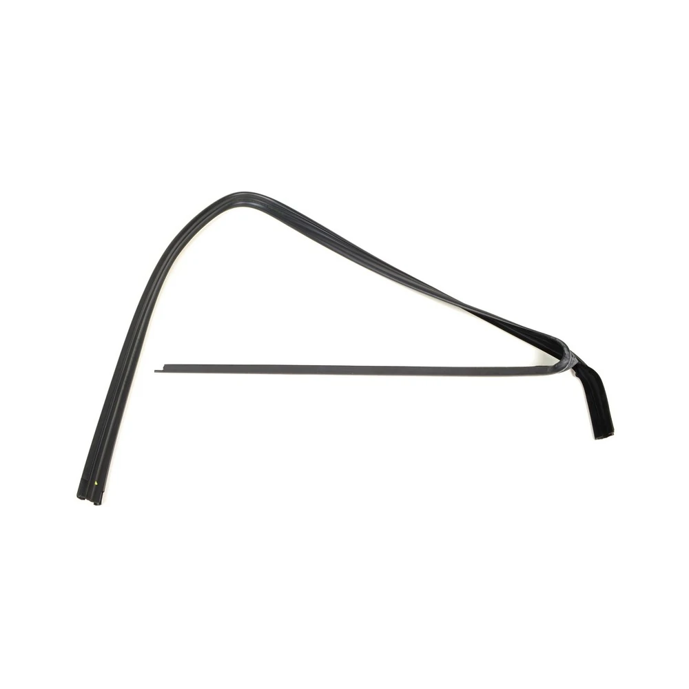 Canaleta do Vidro da Porta Traseira PEUGEOT 206/207 4 Portas Lado Esquerdo com Pestana Externa - DISK BOR DPE0505E