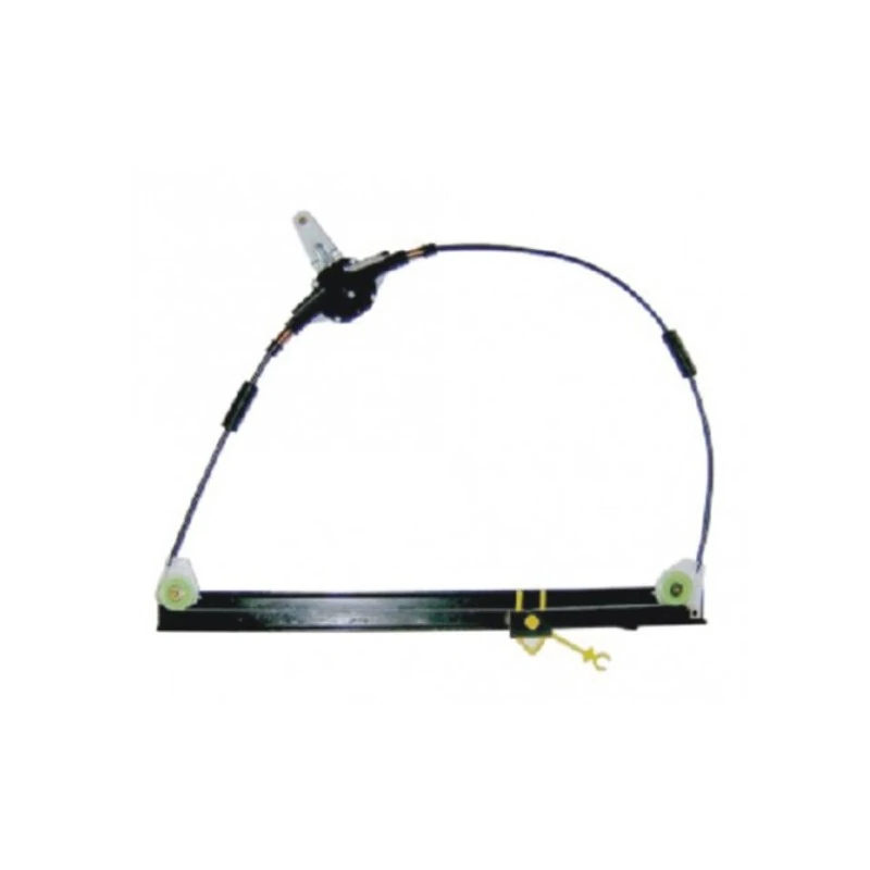 Maquina do Vidro Manual Dianteiro FIAT DOBLO Lado Esquerdo - DISK BOR F042470235