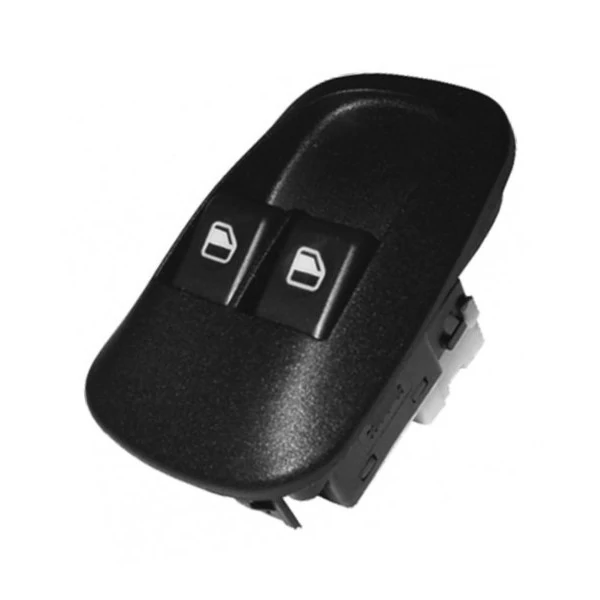 Botão do Vidro Elétrico Dianteiro PEUGEOT 206/206 SW Duplo - DISK BOR F083280072