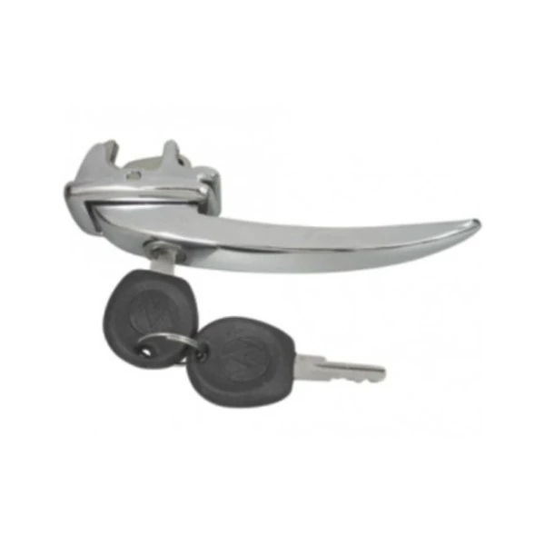 Maçaneta Externa da Porta Dianteira VOLKSWAGEN KOMBI com Chave - DISK BOR F089720444