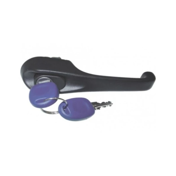 Maçaneta Externa da Porta Dianteira FIAT FIORINO/UNO Lado Esquerdo com Chave - DISK BOR F115770295