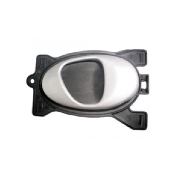 Maçaneta Interna CHEVROLET - GM CELTA Lado Direito Porta Dianteira e Traseira Prata - DISK BOR F152940956