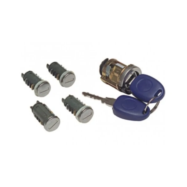 Kit Cilindro de Fechadura da Porta FIAT PALIO/SIENA - DISK BOR F163870048