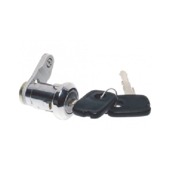 Cilindro de Fechadura da Porta CHEVROLET - GM CHEVETTE Lado Esquerdo Preto com Chave - DISK BOR F178240217
