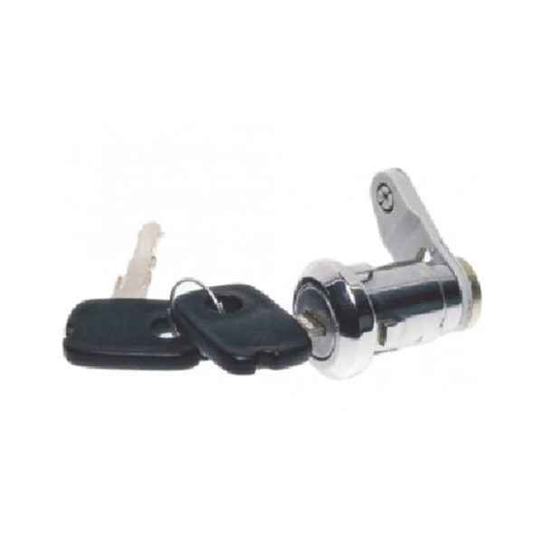 Cilindro de Fechadura da Porta CHEVROLET - GM CHEVETTE Lado Direito Preto com Chave - DISK BOR F178340218