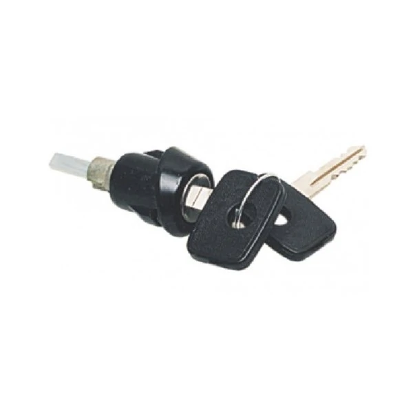 Cilindro de Fechadura do Porta Malas CHEVROLET - GM MONZA Preto - DISK BOR F178640221