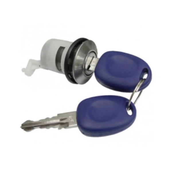 Cilindro de Fechadura da Porta FIAT UNO Lado Direito com Chave - DISK BOR F183470298