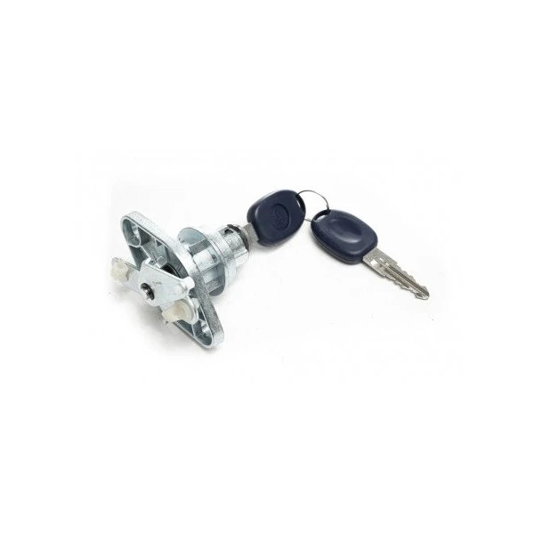 Cilindro de Fechadura da Porta Traseira FIAT FIORINO com Suporte - DISK BOR F183670303