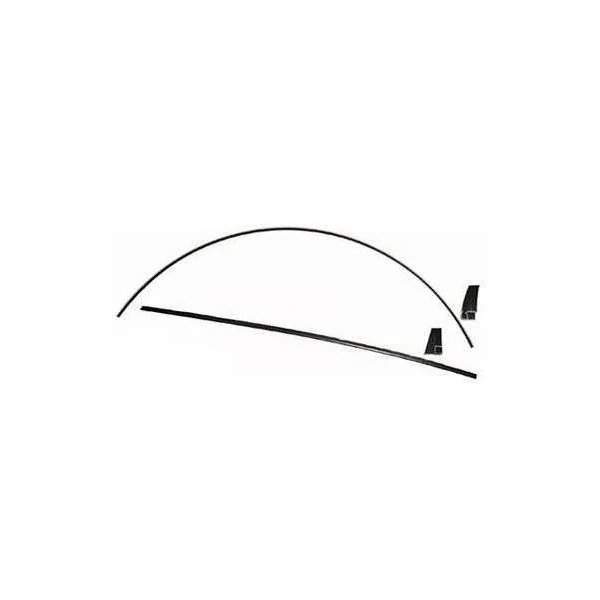 Guarnição do Para-brisa VOLKSWAGEN GOL Friso PVC 2 Peças - DISK BOR DVW0403L