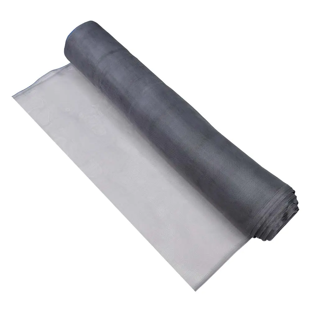 Tela Nylon Mosqueteira Anti Mosquito Cinza 1 X 20 Metros