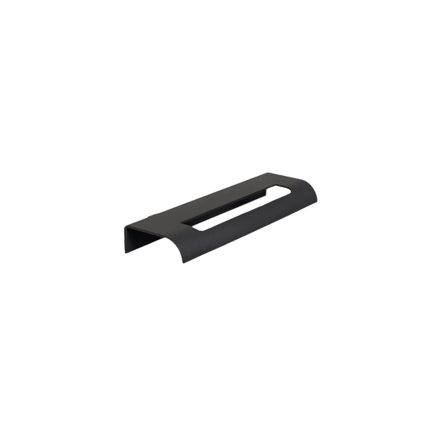 Puxador Para Móveis Thin Reto Branco 125mm Aluminium Decor Titanio