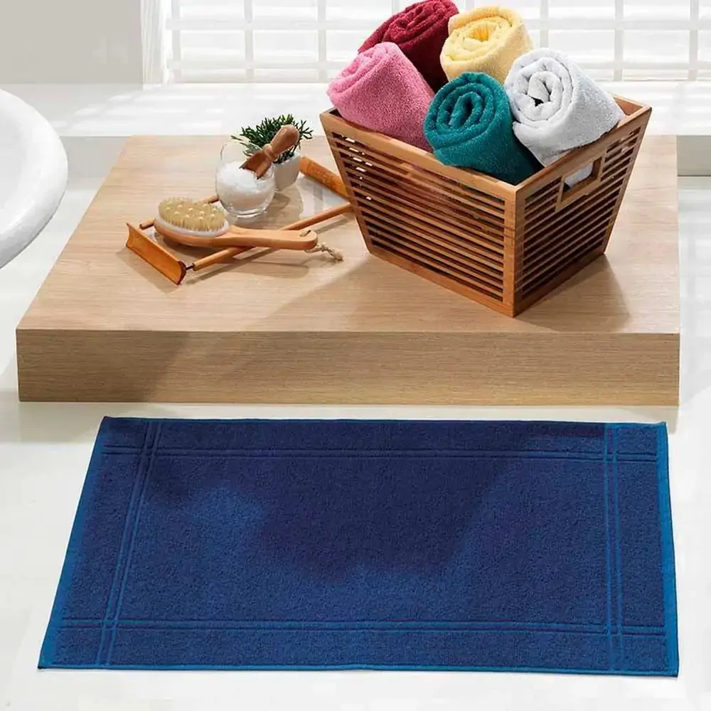 Toalha Ting Piso Santista Light 100 Alg Indigo