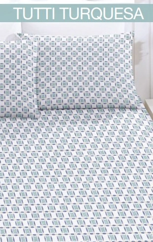Lencol Royal Plus Jss Tutti 1turquesa Santista