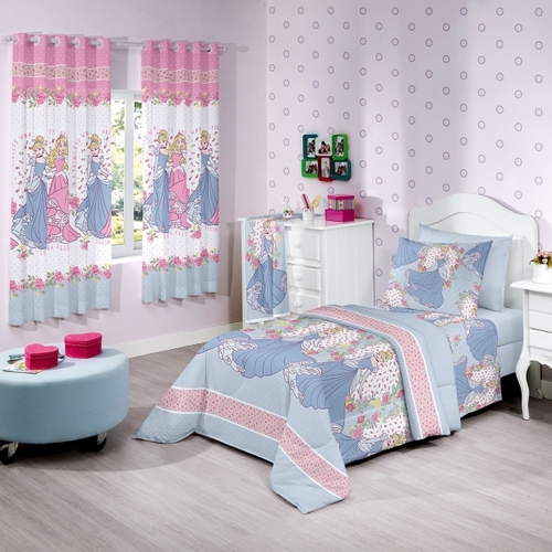 Edredom Das Princesas World Santista