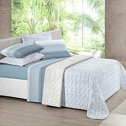 Jogo De Cama Casal Santista Percal 180 Fios Olivia 2 Com 4 Peças Petróleo