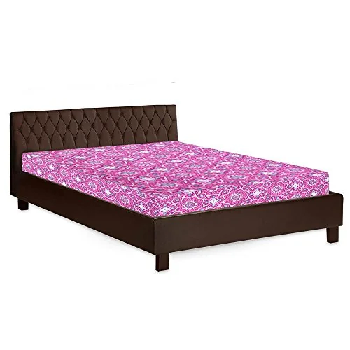 Lencol Santista Royal Plus C/elastico Algodao Solteiro Misty Pink 90cmx1,90m Un