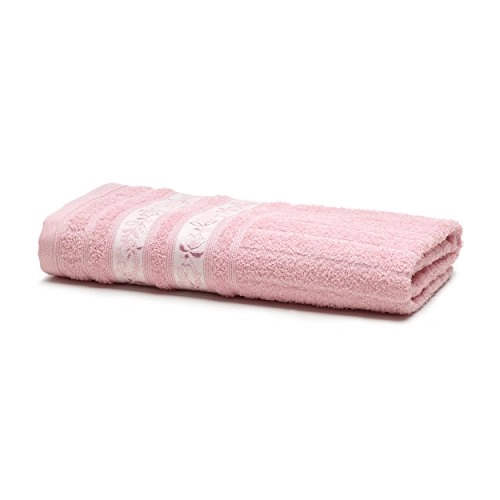 Toalha Jacquard Rosto Sant Prata 100 Alg Rosa Leti