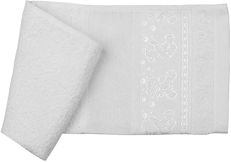 Toalha Jacquard Lavabo Pinta E Borda 100 Alg Ted Br