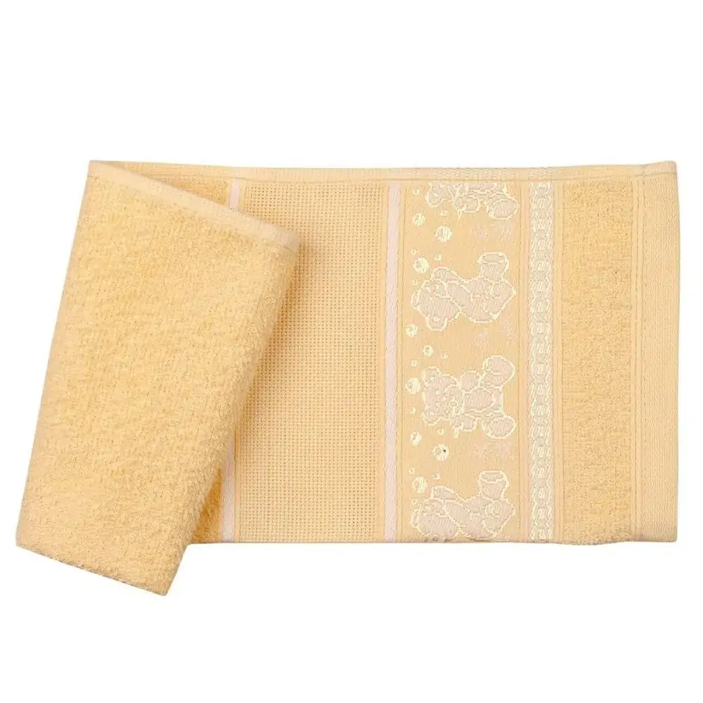 Toalha Jacquard Lavabo Pinta E Borda 100 Alg Teddy Amar