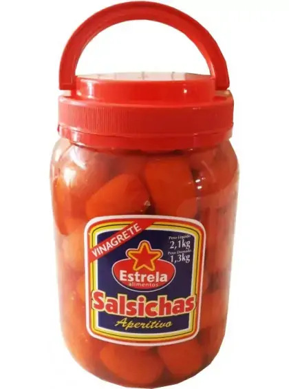 Salsicha Estrela Vinagrete 1,3kg