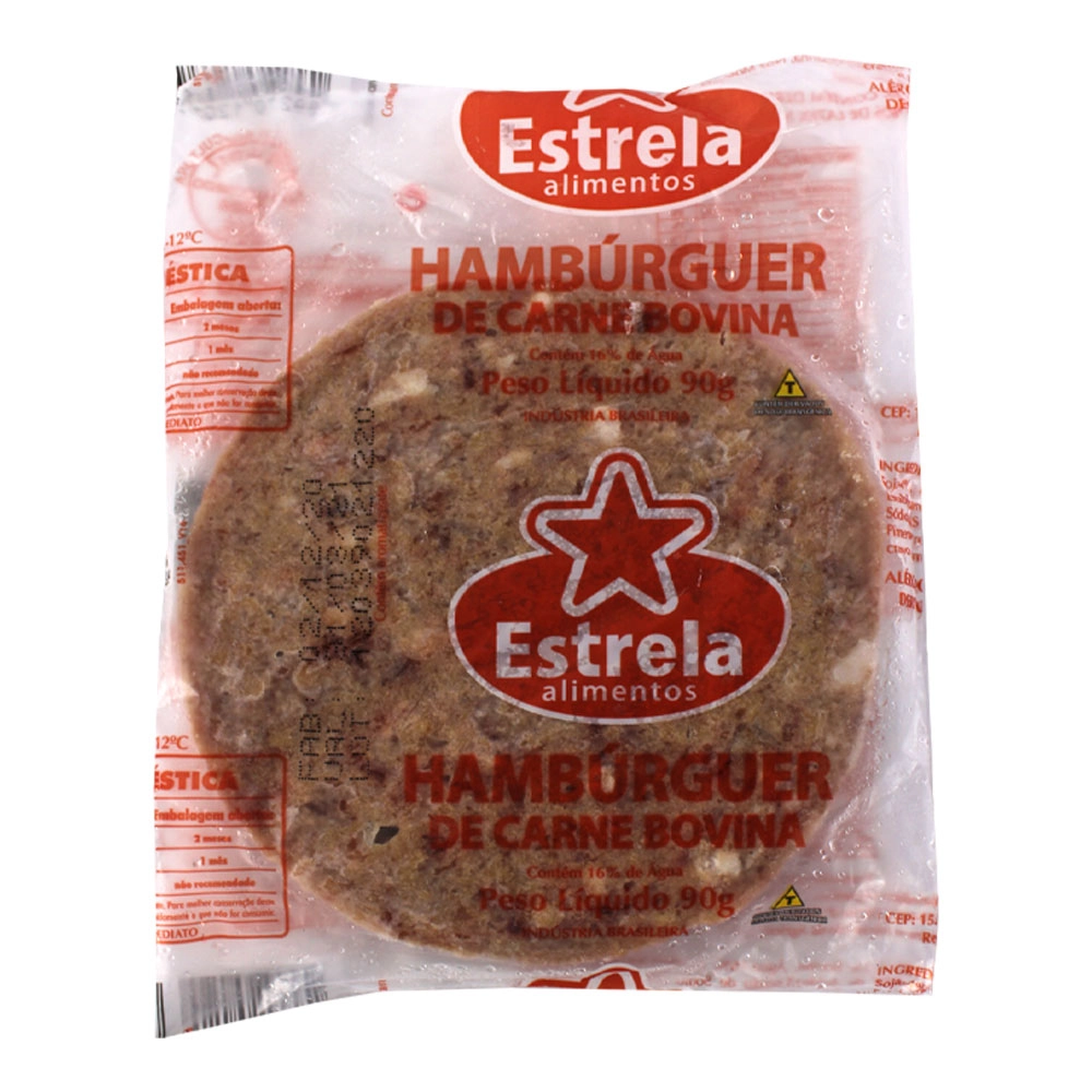 Carne Hamburguer Estrela 56gr Picanha