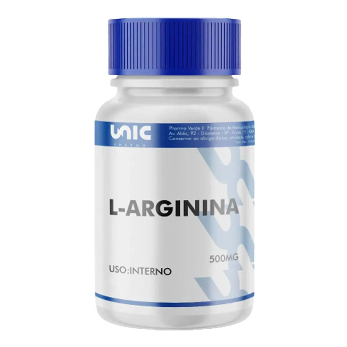 L-arginina - Cloridrato 500mg 100 cáps - L-Arginina - Cloridrato 500mg 100 cáps