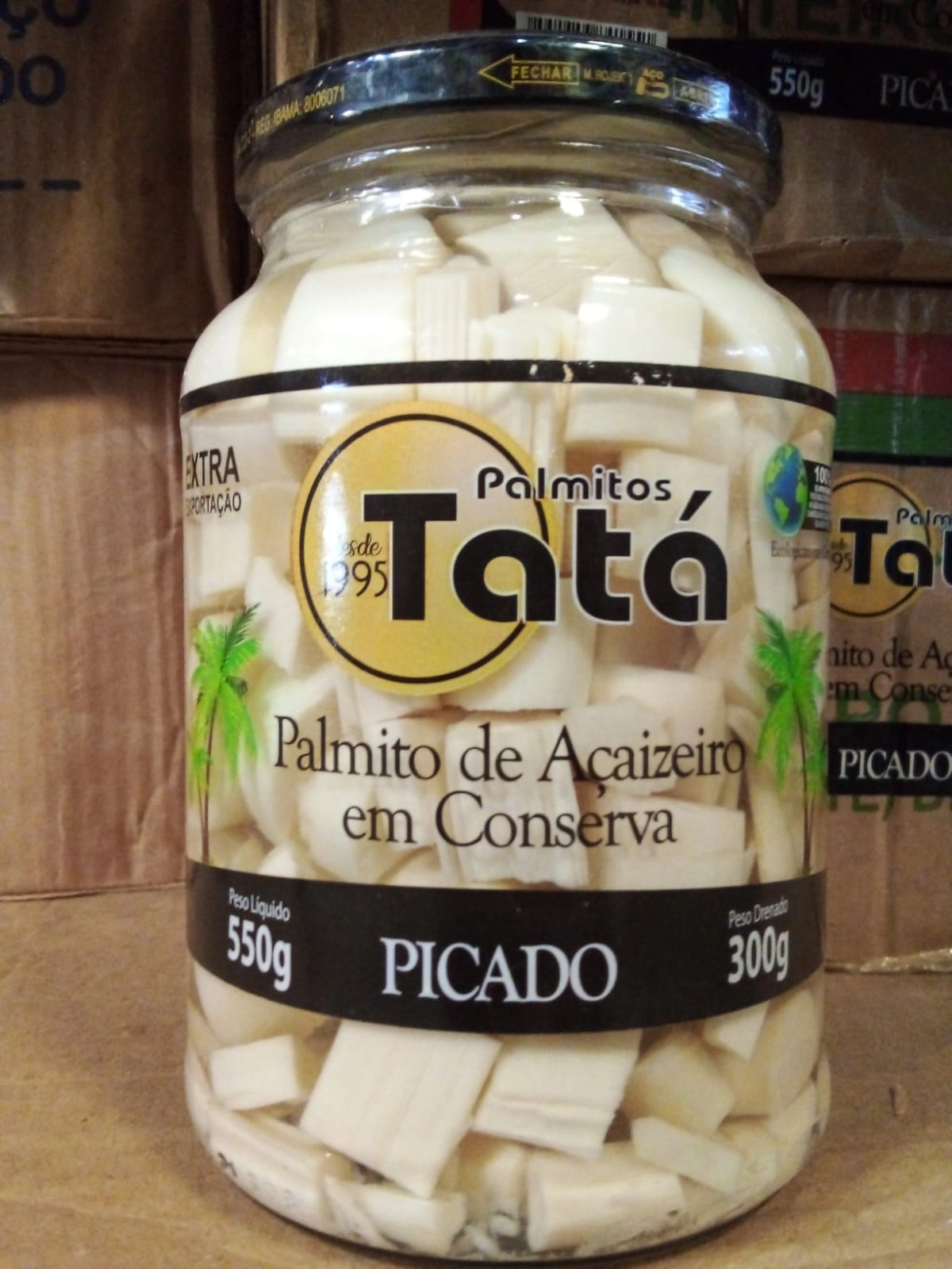 Palmito Tata Pic 300g Acai