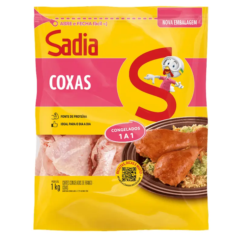 Coxa de Frango Congelado Sadia 1 Kg