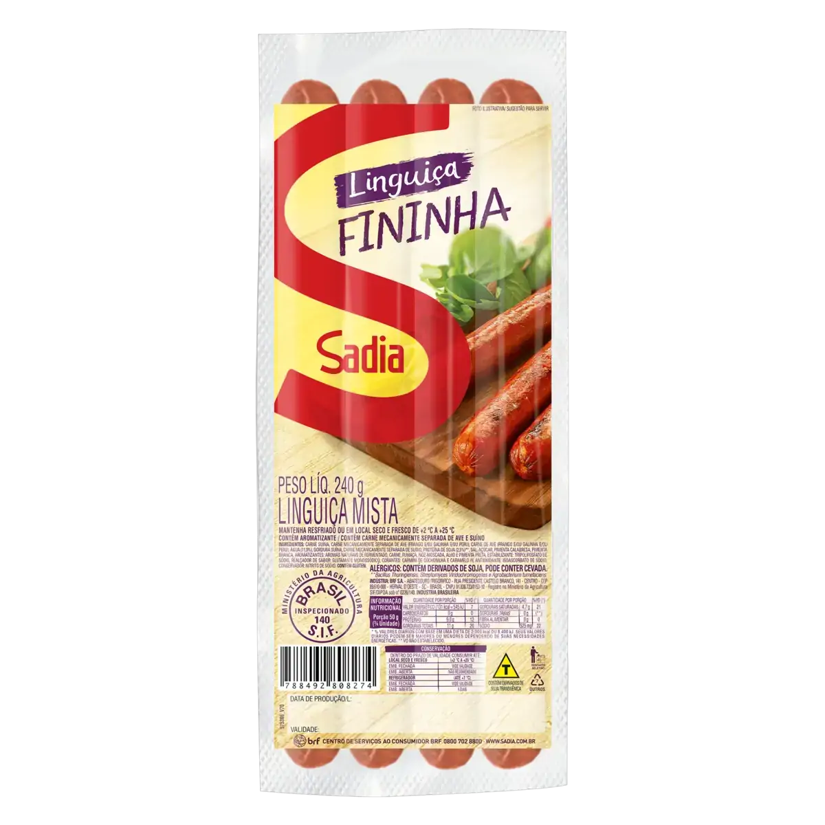 Linguica Mista Coz E Def Fininha Sadia