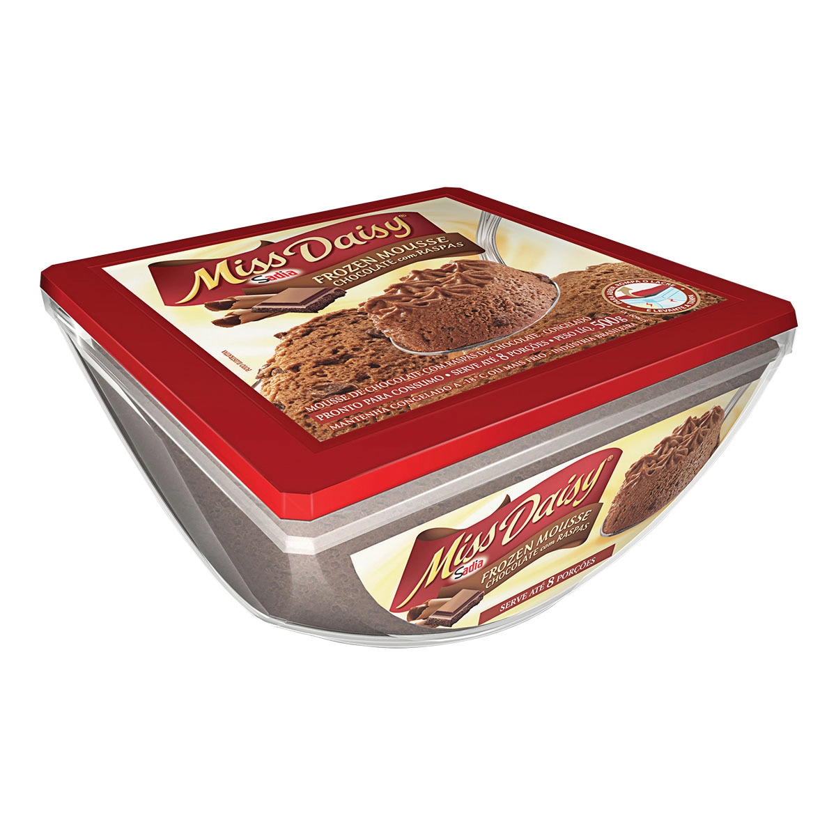 Frozen Mousse De Chocolate Com Coco