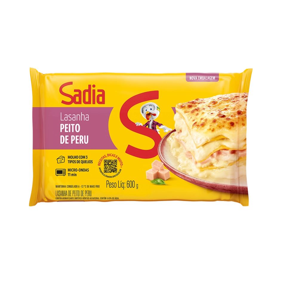 Lasanha Sadia Peito De Peru