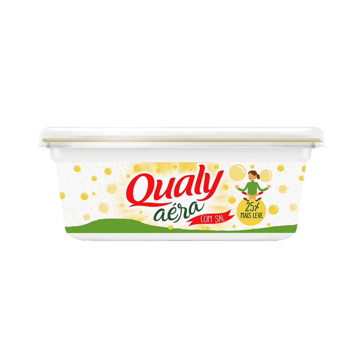 Margarina Aerada com Sal Qualy 250g