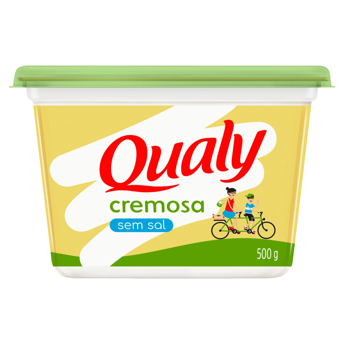 Margarina Cremosa sem Sal QUALY Pote 500g