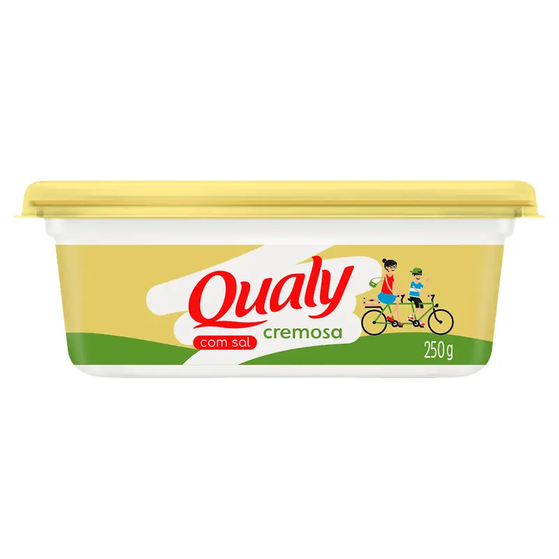 Margarina Cremosa com Sal Qualy 250g